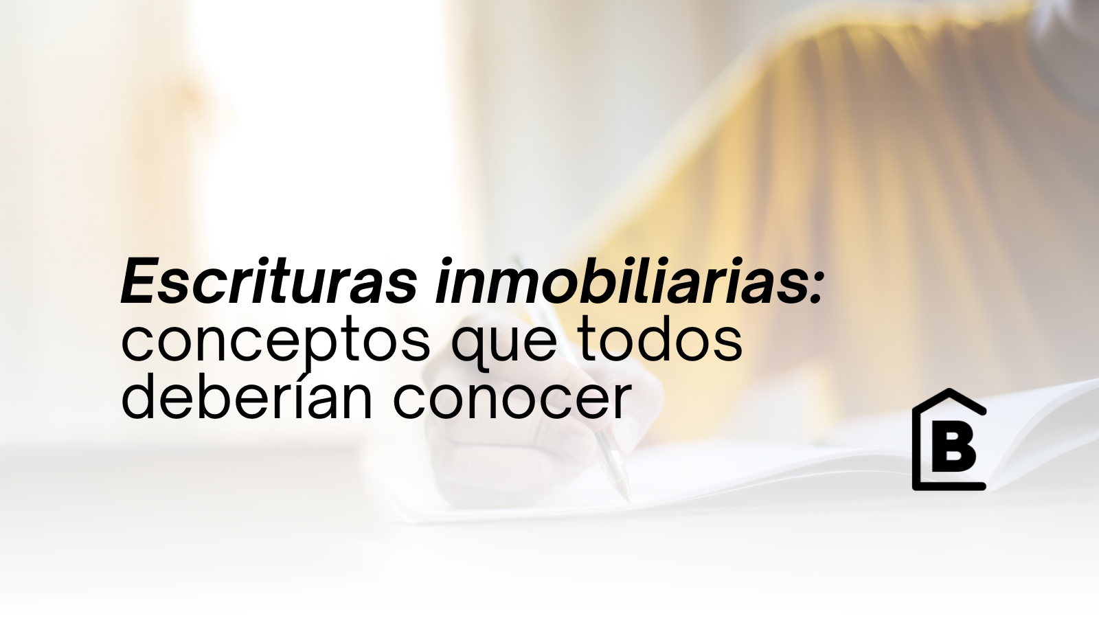 Cómo leer una escritura y entender sus conceptos básicos