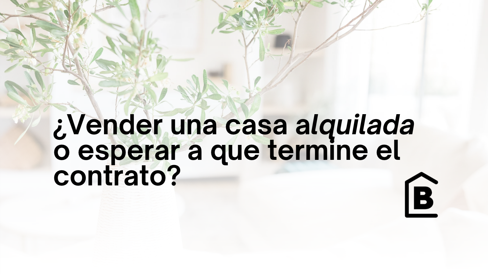 ¿Conviene vender una propiedad alquilada o esperar a que quede desocupada?